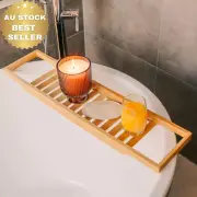 Bathtub Caddy Bamboo Bath Holder Wine Glass Holder Mobile Phone Tray Teacup Mug