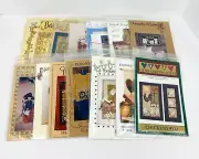 Applique Quilt Embroidery Pattern Country Cottage Primitive Bunny Chicken Lot