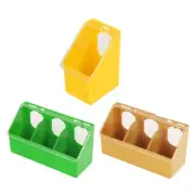 Bird Water Cups Hanging Feeder Bowl with Cover for Duck Geese Chicken for Pigeon