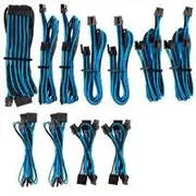 Corsair Premium Individually Sleeved PSU Cables Pro Kit - Blue/Black