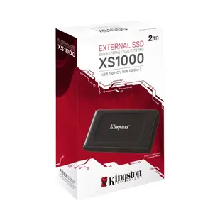 金士頓 Kingston SXS1000/2000G XS1000 外接式 行動固態硬碟 Portable SSD 2TB