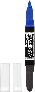 Rimmel London Magnif'eyes Double Ended Shadow and Liner, Dark Side Of Blue