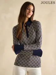 Joules Cordelia Blue Long Sleeve Top (B77991) | $92