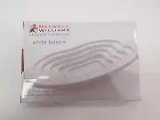 MAXWELL & WILLIAMS WHITE BASICS TERRACED OIL DISH 15CM GIFT BOXED NEW