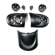 Steering Wheel Switch Cover Set for For MINI For Cooper R55 R61 New Style