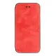 【Alto】iPhone SE2/SE3/7/8 側翻式皮革手機套 Foglia - 珊瑚紅(alto 義大利真皮皮革)