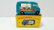 MATCHBOX LESNEY REGULAR WHEELS #47b COMMER ICE CREAM CANTEEN BPW In Box