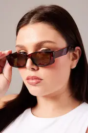 Brown Fashion Sunglasses