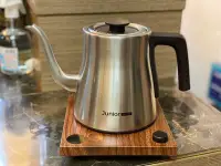 在飛比找Yahoo!奇摩拍賣優惠-龐老爹咖啡 JUNIOR 喬尼亞 經典木紋溫控壺 溫控手沖壺