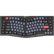 Keychron V10-C1 V10 75% Swappable RGB Backlight Red Switch - Frosted Black - Knob Version [V10-C1]