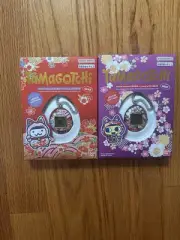 Tamagotchi Original Japan Maneki Neko Mikchi Inspired by Edo Kimekomi Doll Set