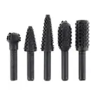 Wood Carving Rasp Drill Bits Rotary Files Woodworking Burrs Grinding ToNG