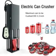 Electric Can Crusher Can Smasher Aluminium Construction Recycling EasyOperation