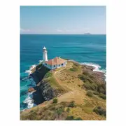 Tacking Point Lighthouse Canvas Print