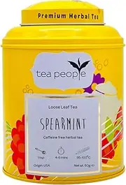 Tea People Spearmint Tea Loose Leaf Tea in Tin Caddy 60 g