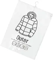 [Generic] Space Saver Vacuum Storage Bags,Space-Saving Vacuum Storage Bags | Airtight Transparent Dust-Proof Portable Garment Packing for Travel Closet