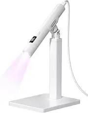 Corigly Handheld UV Light for Gel Nails - Flash Cure Light for Gel x Nails LED Nail Lamp with Stand, Fast Curing Mini Nail Lamp for Home Manicure and Nail Salon