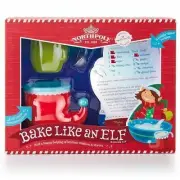 Northpole Christmas Bake Like an Elf Baking Kit for Kids w/Recipe Cards