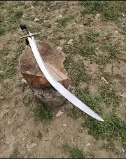Handmade Real 35" sword islamic Ottoman Sword Custom Sultan Sword with Scabbar