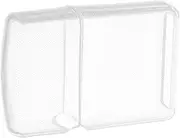 [NOLITOY] 2Pcs Transparent Plastic Lighter Protectors for Kerosene Cigarette Lighters Durable Lightweight Cases for Smoke Protection Fit Sleeve Compatible with Zorro Lighters