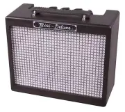 Fender Mini Deluxe Electric Guitar Amplifier MD-20 Practice Travel Amp - Black