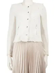 White Tweed Jacket