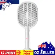2 in 1 Bug Zapper Racket Handheld Fly Killer and Mosquito Trap Lamp Rechargeable