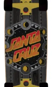 SANTA CRUZ 9.51"X32.3" Phase Dot Shaped CRUISER Complete OLD SCHOOL SKATEBOARD