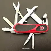 Victorinox Swiss Army Knife, EvoGrip 18 Red/Black, 2.4913.CUS2 & 2.4913.C NIB