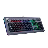 在飛比找PChome商店街優惠-曜越 Level 20 RGB Cherry MX 鈦灰特仕