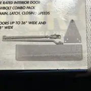 New Dor-O-Matic HD81 Grade 1 Door Closer Aluminum Finish
