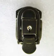 Boxes Cases Lockable Toggle Hasp Latch Antique Brass 58x35mm
