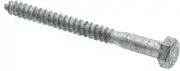 Prime-Line 9055800 Hex Lag Screws, 5/16 in. X 3-1/2 in, A307 Grade A Hot Dip Galvanized Steel, 25-Pack