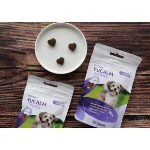 毛寧正品公司貨 Yumove YuCALM Chewies 優抗嚼錠緩焦慮抗焦慮 / 犬用保健品/ Lintbells