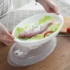 Microwave Steamer Locking Steam Vent Lid Cook Container for Steamed Bun Fish