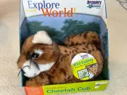 Discovery Channel Nature Wild Babies Cheetah Cub Plush
