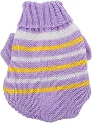 POPETPOP Valentine Day Pet Sweaters for Dogs Cats Warm Knit Clothes Stylish Turn Down Collar Soft Design for Multiple Pets for Dogs and Cats