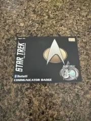 Sealed !! Official Star Trek The Next Generation Bluetooth Communicator Badge