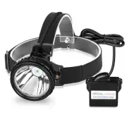 Mining Light Rechargeable 1+2 LED Miners Headlamp Waterproof Cap Lamp Safety Exp