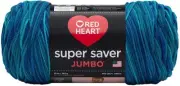 Red Heart Super Saver Jumbo Yarn-Macaw E302C-3944