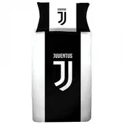 Juventus F.C. Duvet Cover Set Black/White Single