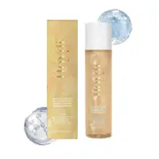 Sheer Setting Mist Sunscreen SPF 50, Broad Spectrum Shimmering Body Oil Mist, Hydrating Makeup-Friendly Glow Spray, Reef-Safe, Non-Greasy & Fast-Ab...