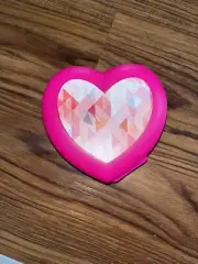Tupperware Valentine Heart Shaped Snack Container Red New