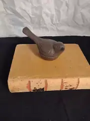 Cast Iron Bird Trinket Box