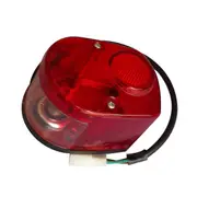 Motorcycle Rear Brake Tail Light for Honda St70 Dax St50 St90 Ct50 Ct70 Red