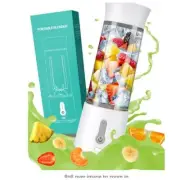 Blender, Cordless Portable Shakes & Smoothies, 17oz. USB-C Recharge 6 Blades