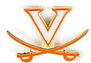 Aminco NCAA Virginia Cavaliers Logo Pin