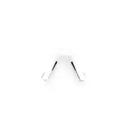 100 Percent Speedcraft XS Nose Bridge Kit (Short) Matte White