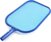 Big Size Pool Skimmer Net - Deep Bag Leaf Rake: Aluminum Frame, Deep Net Bag