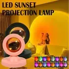 Sunset Light Lamp With Remote Control Multicolor USB Powered Projector
